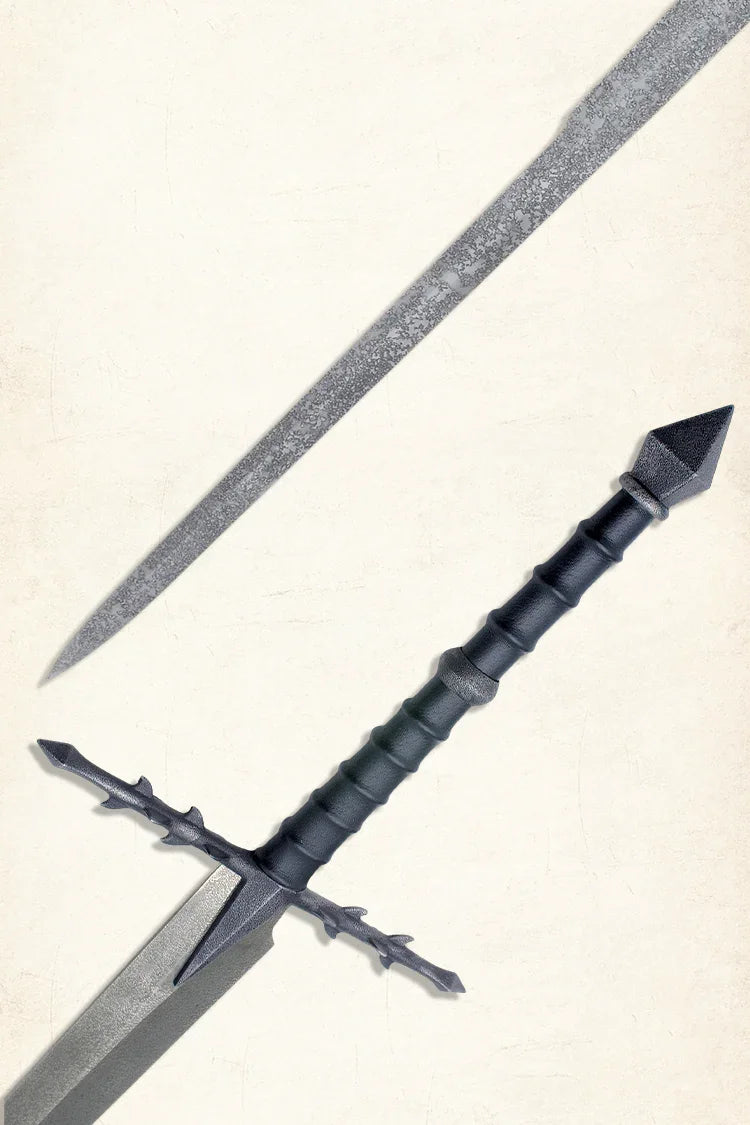 Nazgûl Sword with Wooden Leather-Wrapped Scabbard