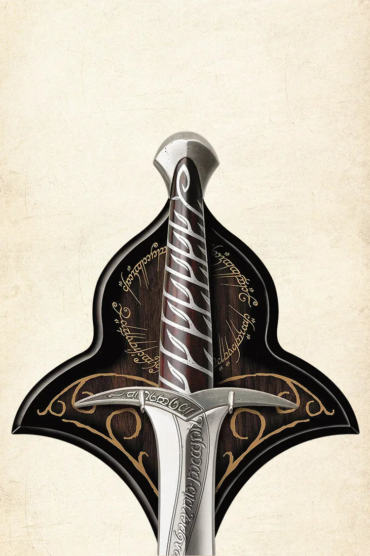 High-quality Elven blade replica inspired by The Hobbit movie