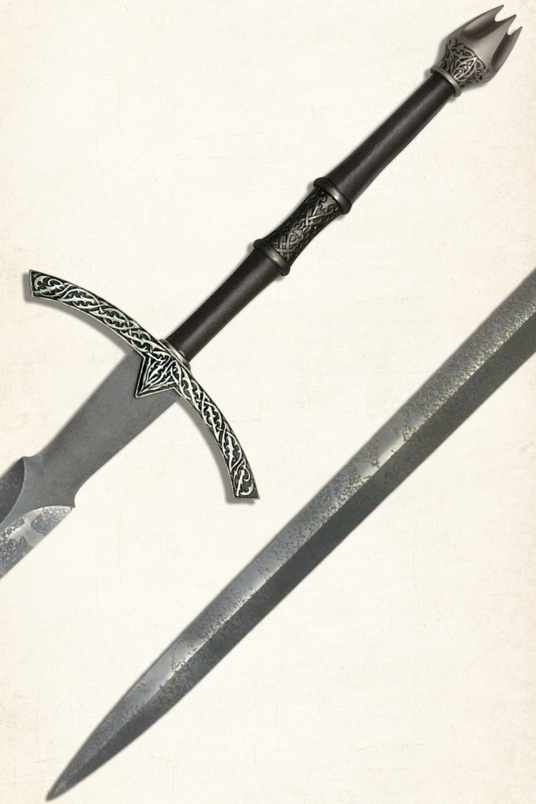Dark fantasy Nazgûl sword of the Witch King collectible blade