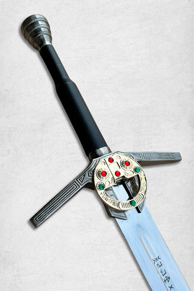 Premium Geralt of Rivia Witcher Steel Sword replica, handmade collectible fantasy blade