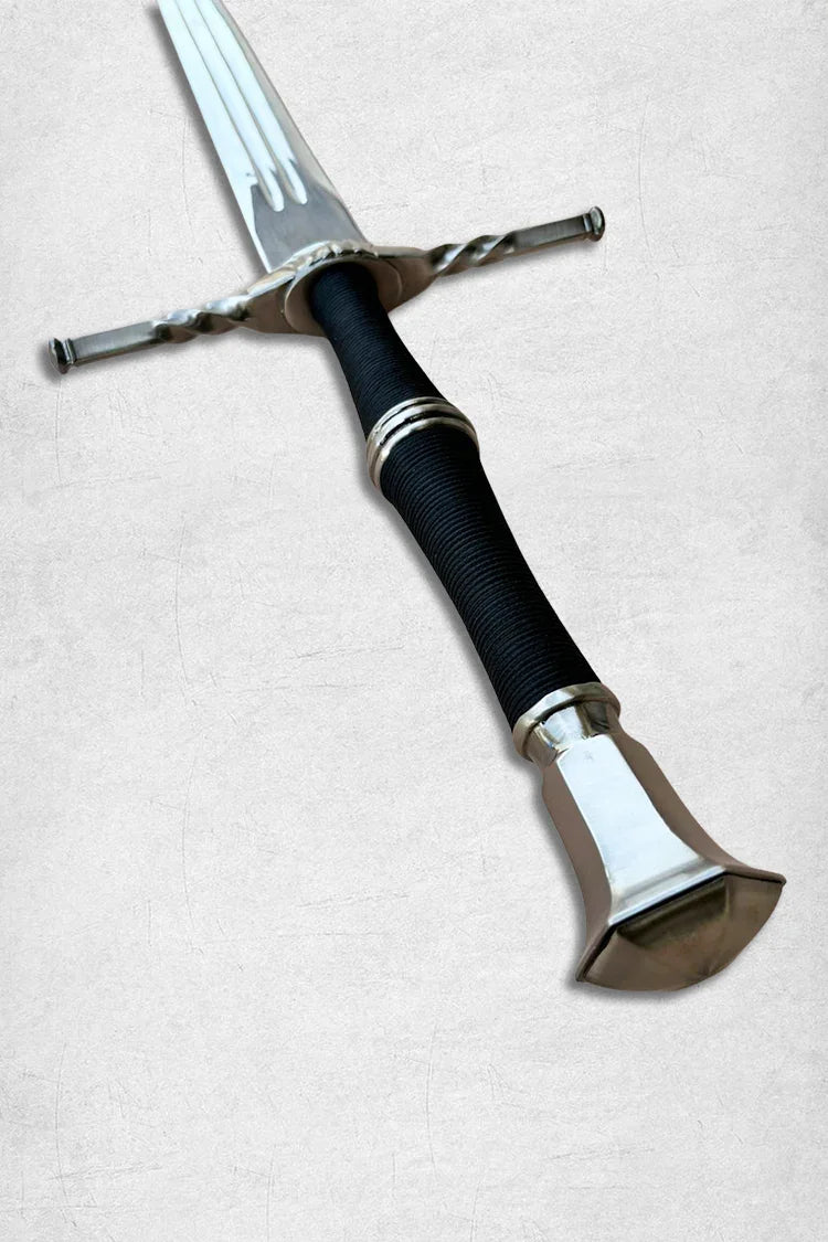 Hand forged Witcher Sword replica, high carbon steel fantasy sword for collectors and display